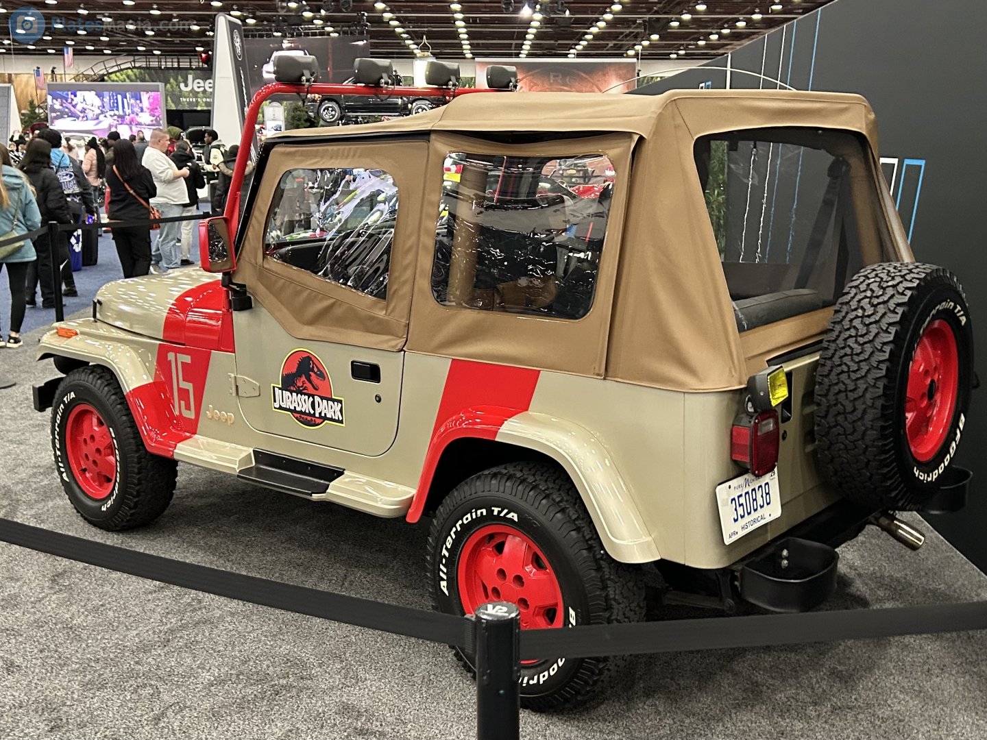 350838, Jeep Wrangler 1st gen (YJ), 1986–1995