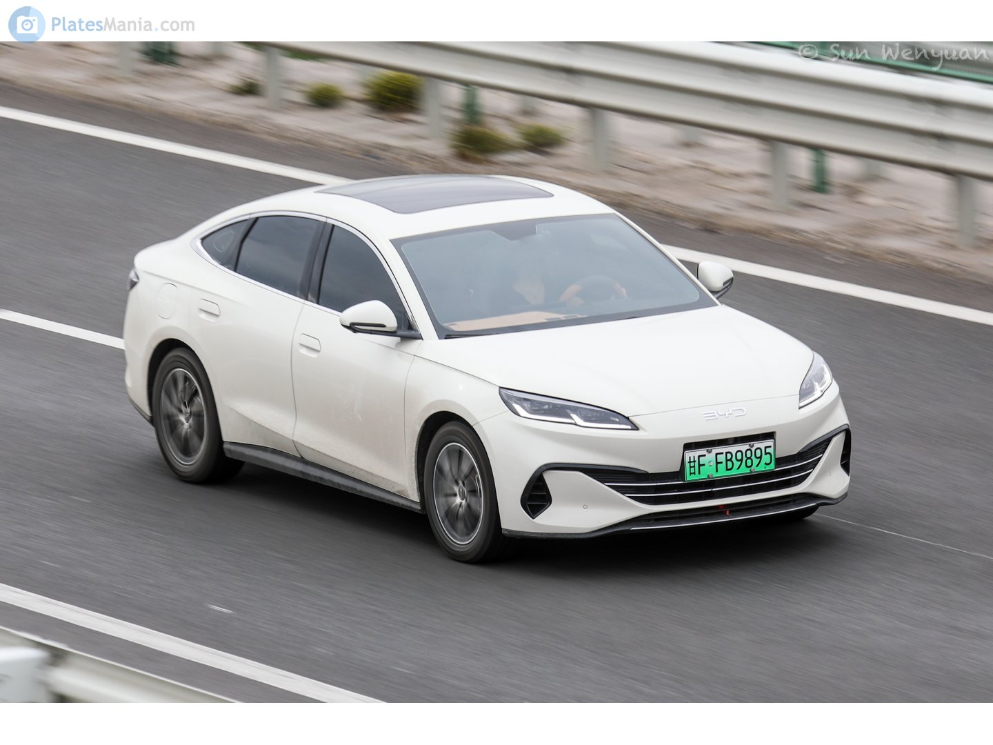 甘F·FB9895, BYD Seal / Haibao 1st gen 06 DM-i, Sedan,  2024–