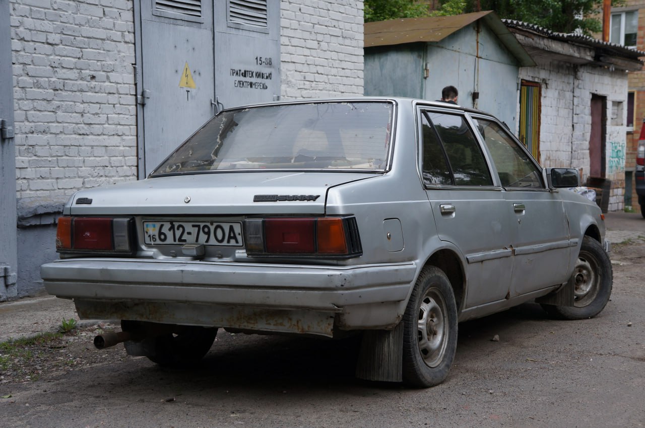 16 612-79 OA, Nissan Sunny 5th gen 4-door Sedan (B11), 1981–1985 (–1996 for others)