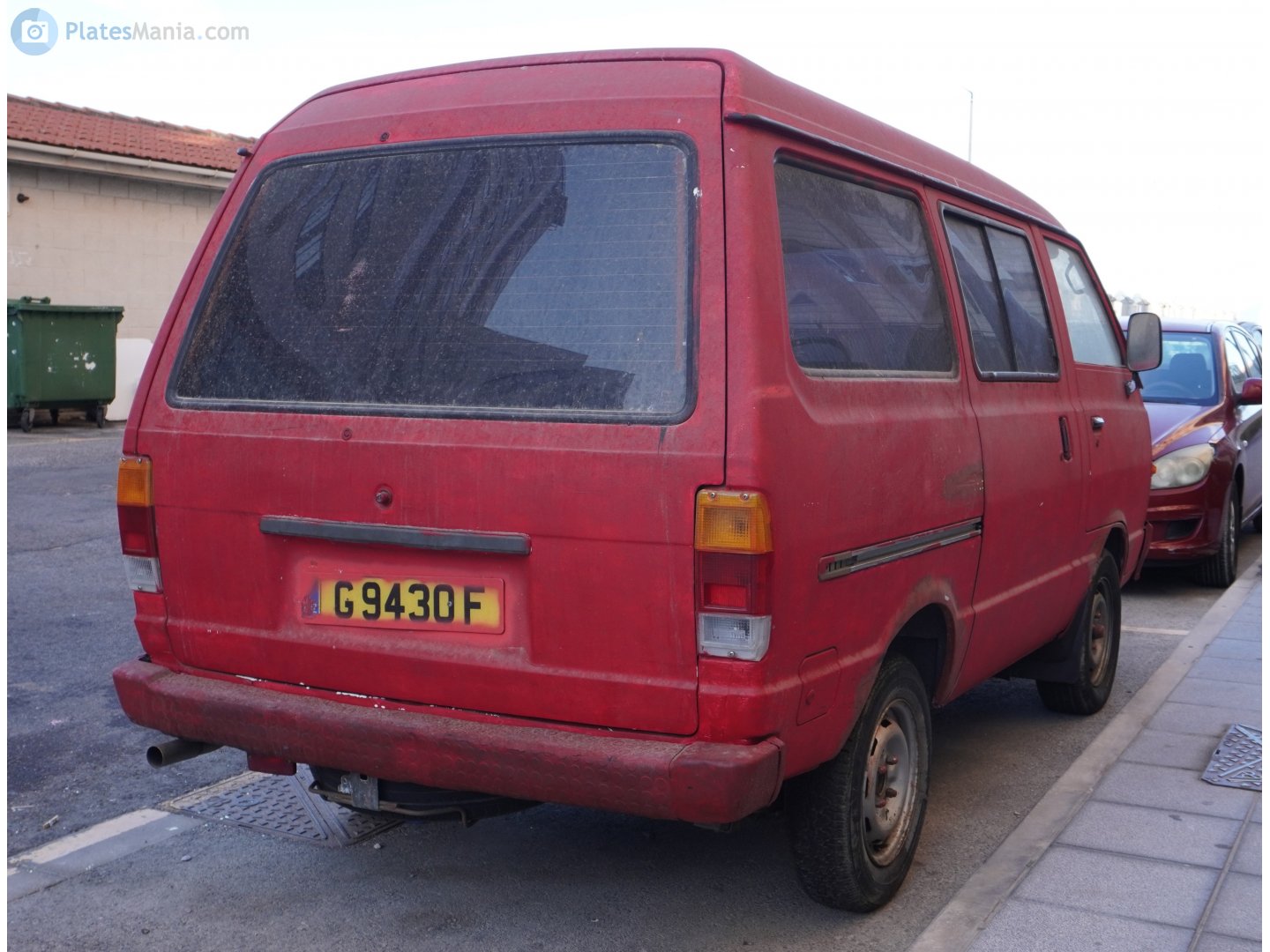 G 9430 F, Nissan Vanette 1st gen Cargo Van (C220; EU-market), 1986–1994