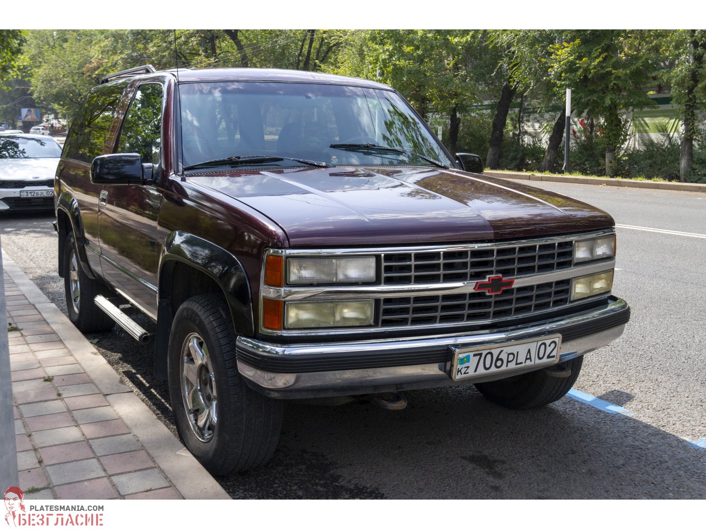 706 PLA 02, Chevrolet Blazer 3rd gen K5 Blazer (GMT415), 1991–1994