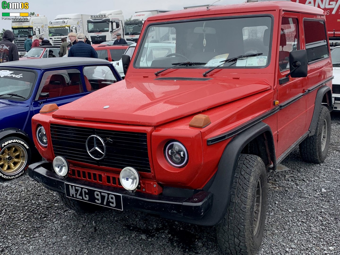MZG979, Mercedes-Benz G-Klasse 1st gen 3-door SUV (W460/W461; Utility-spec), 1979–2001