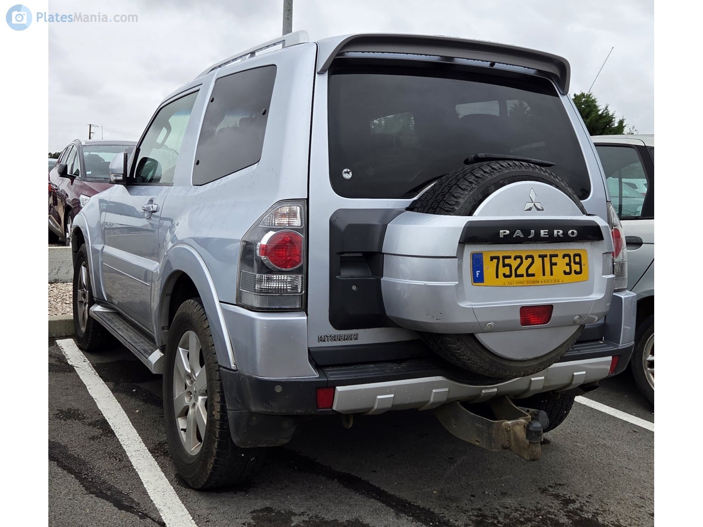 7522 TF 39, Mitsubishi Pajero 4th gen 3-door SUV (V80/NS/NT/NW/NX), 2006–2021