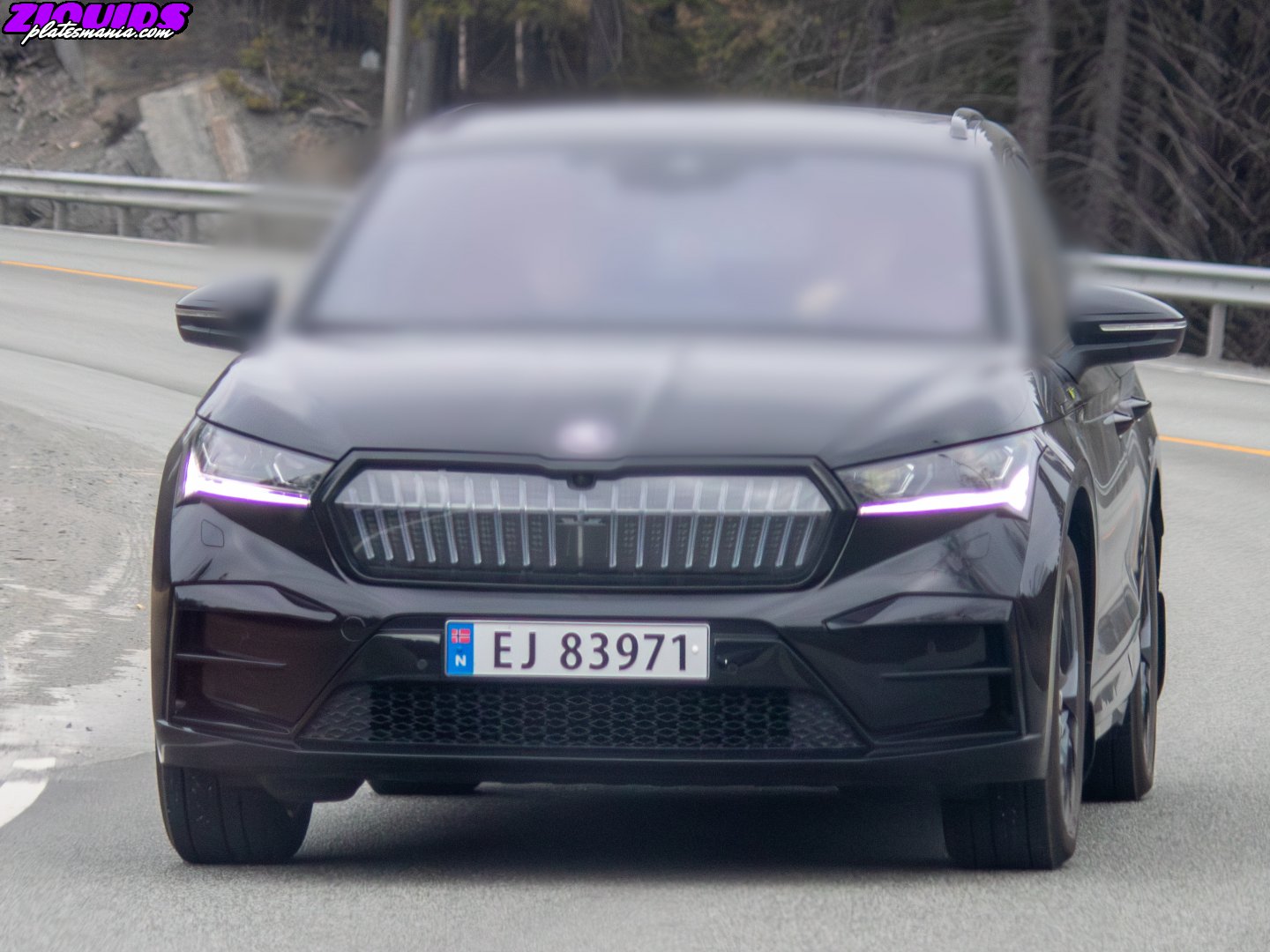 EJ 83971, Skoda Enyaq 1st gen RS iV SUV (NY), 2022–