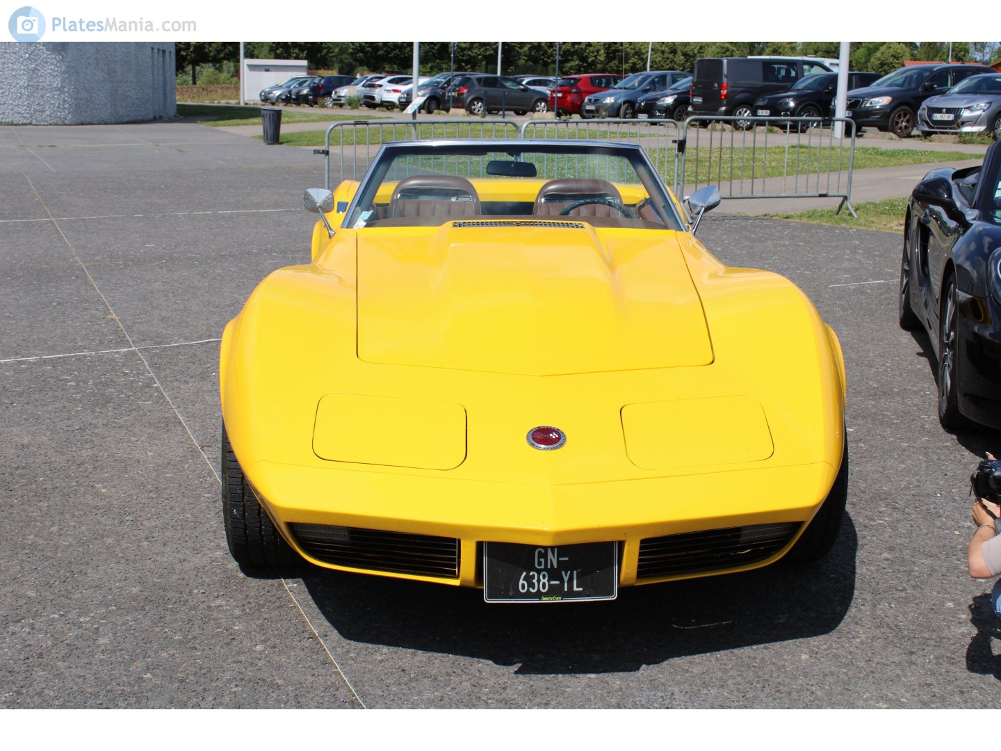 GN-638-YL, Chevrolet Corvette 3rd gen Convertible (C3; 67), 1st facelift, 1973–1975