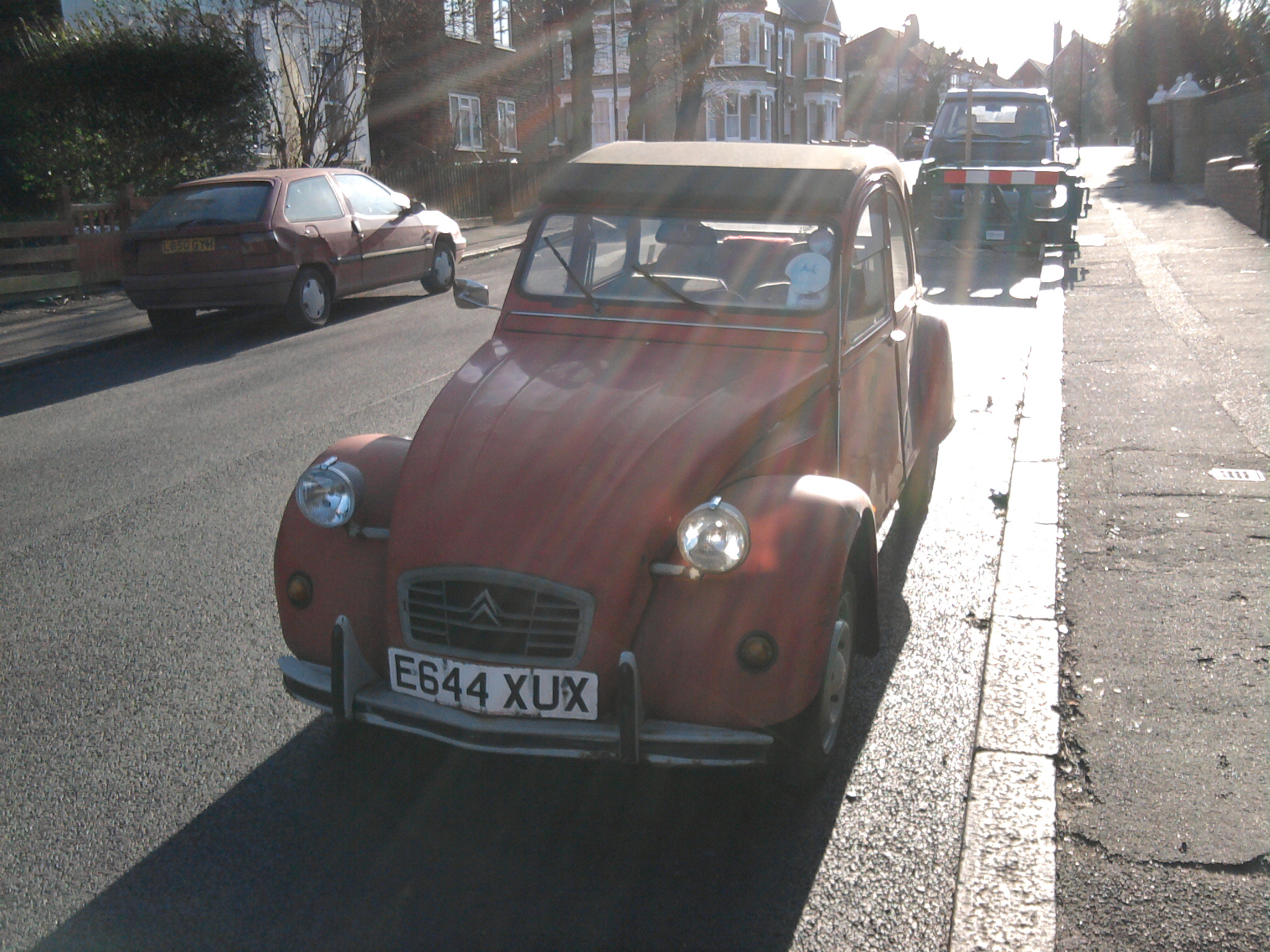 E644XUX, Citroёn 2CV 1st gen Sedan, 1949–1990