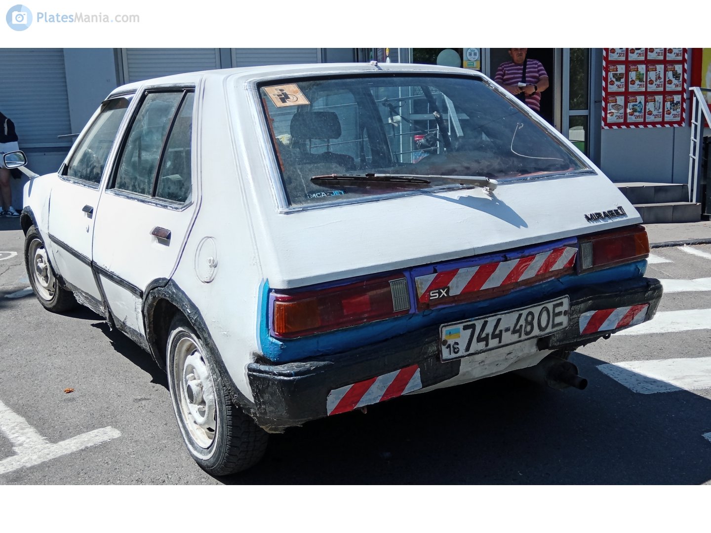 16 744-48 OE, Mitsubishi Mirage 1st gen 5-door Hatch (A150), 1978–1983