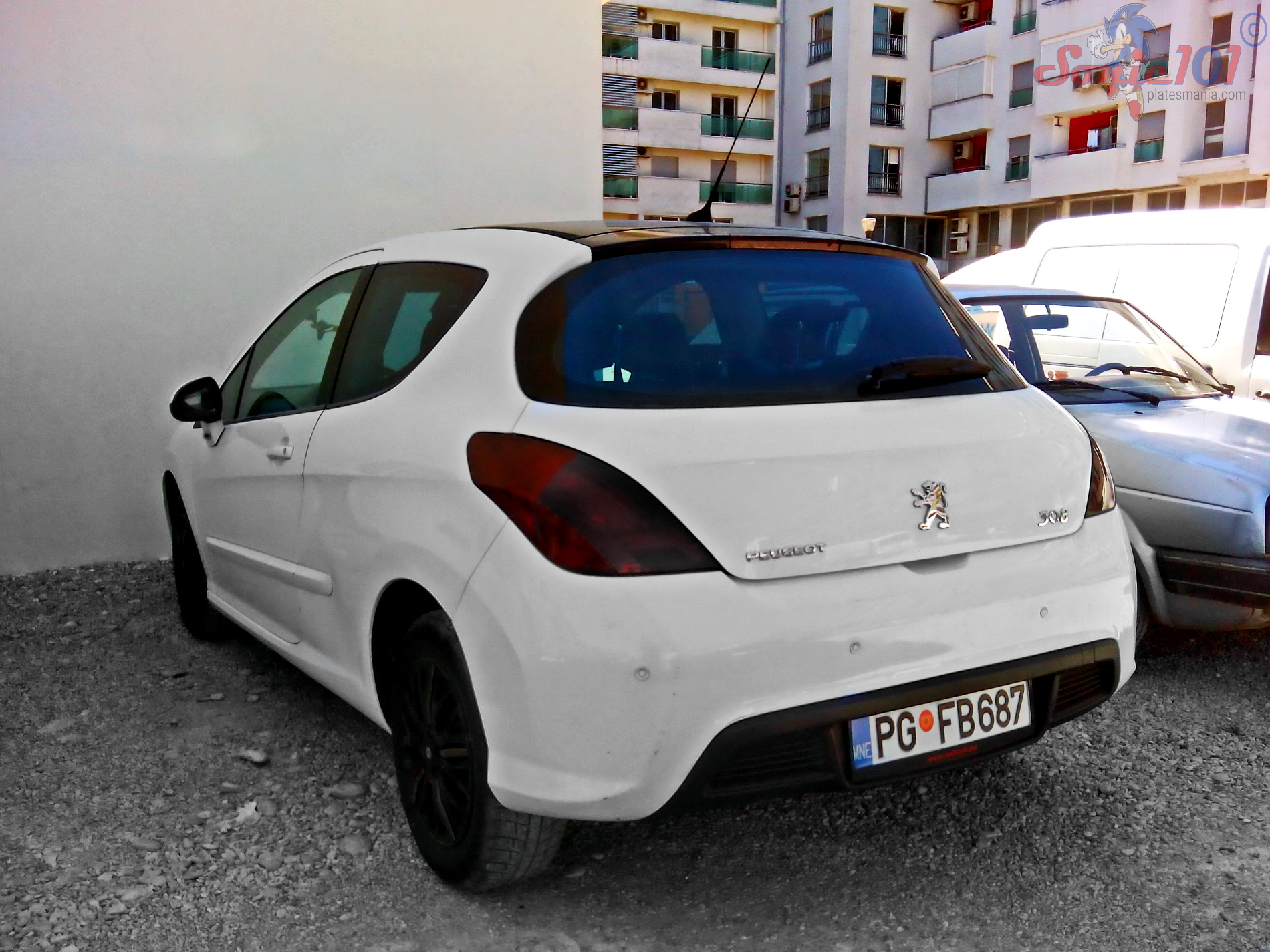 PG FB687, Peugeot 308 1st gen 3-door Hatch (T7), 2007–2010