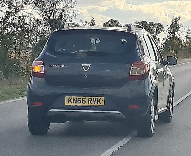 KN66RVK, Dacia Sandero 2nd gen (B52), facelift, 2016–2020