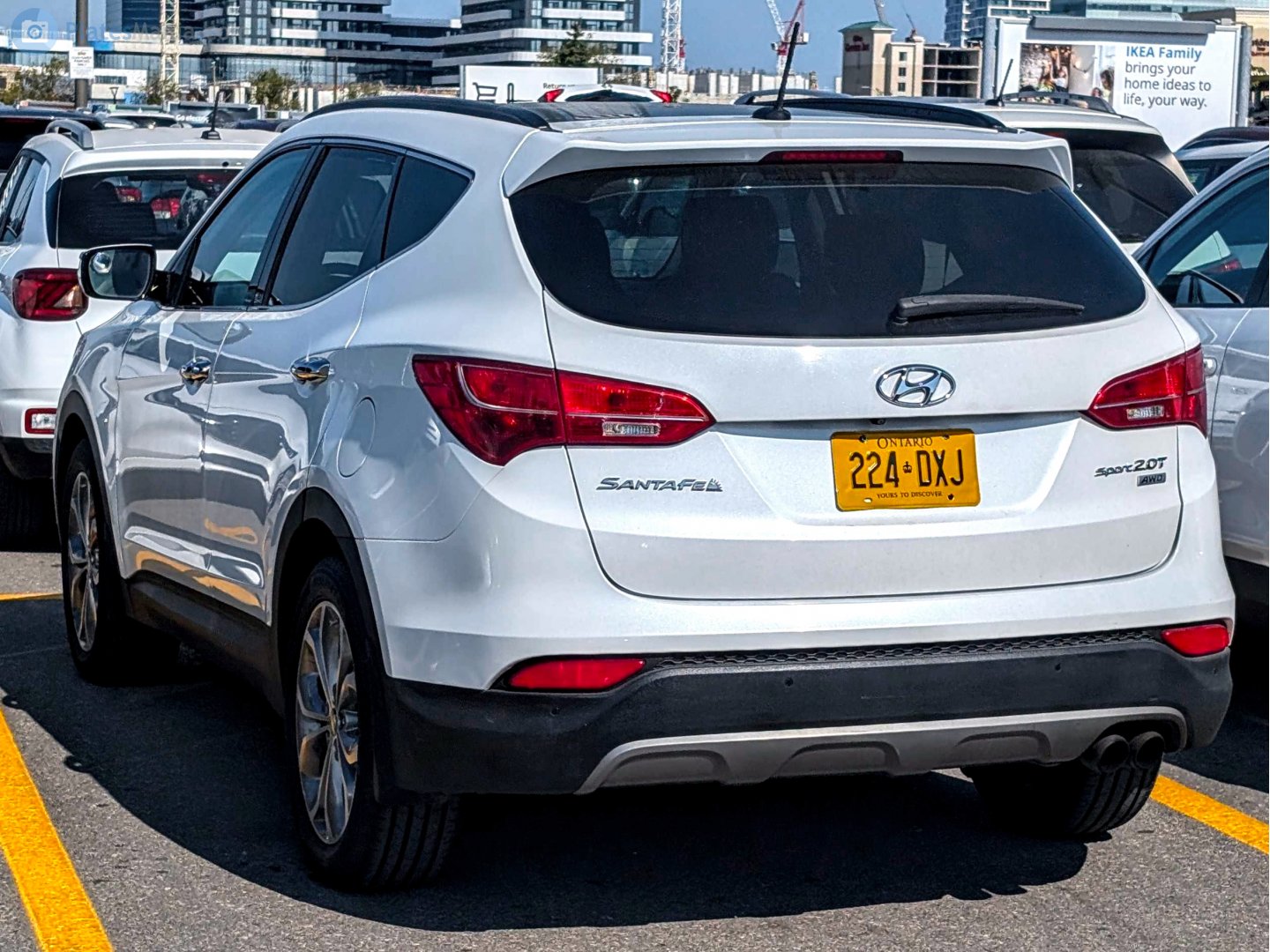 224-DXJ, Hyundai Santa Fe 3rd gen (Sport) (DM), 2012–2015