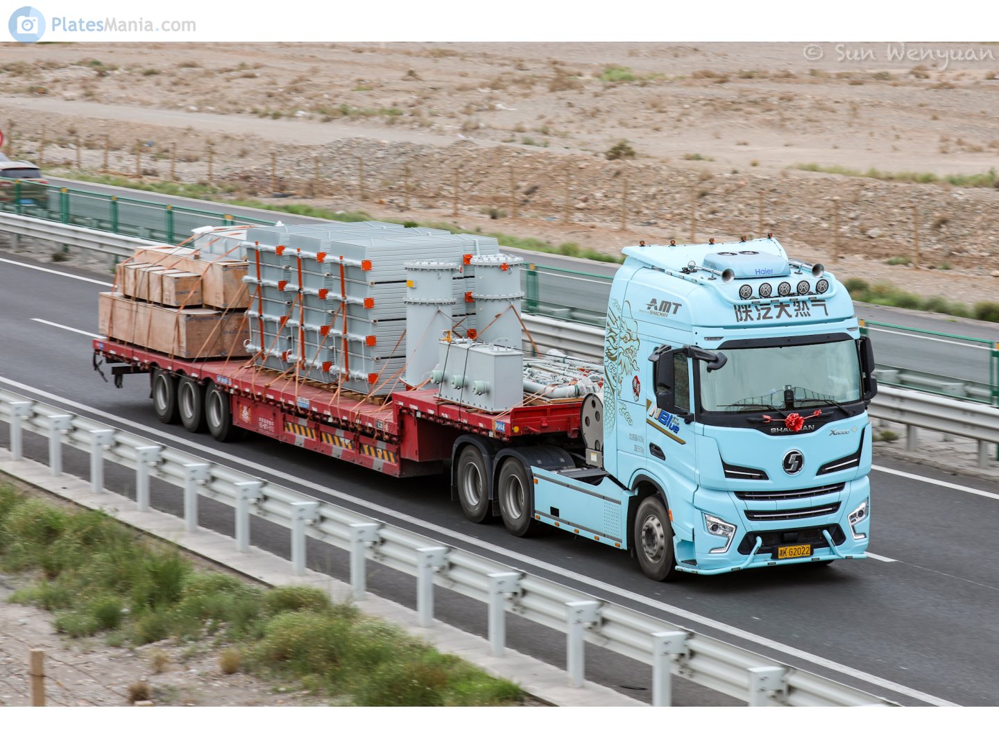 湘K·G2022, Shacman (Shaanxi) X6000 1st gen, 2017–