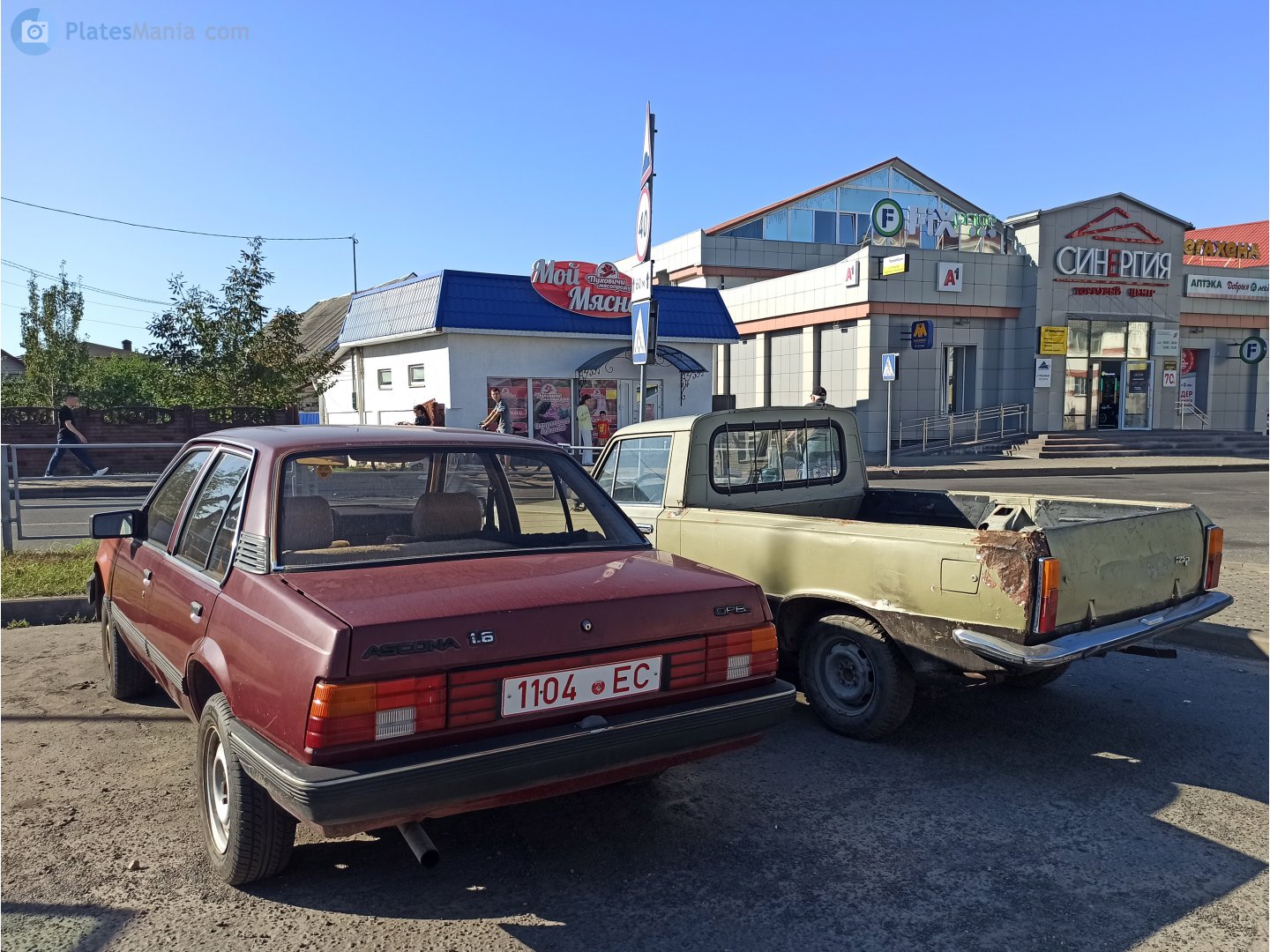 1104 EC, Opel Ascona 3rd gen 4-door Sedan (C), 1981–1988