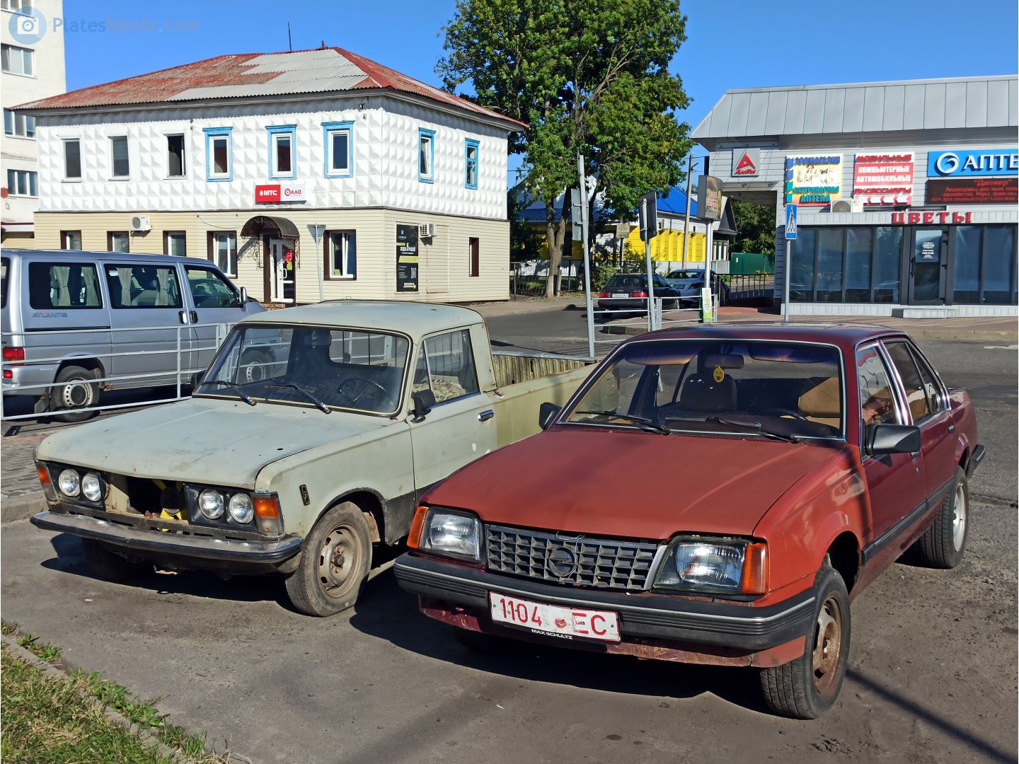 1104 EC, Opel Ascona 3rd gen 4-door Sedan (C), 1981–1988