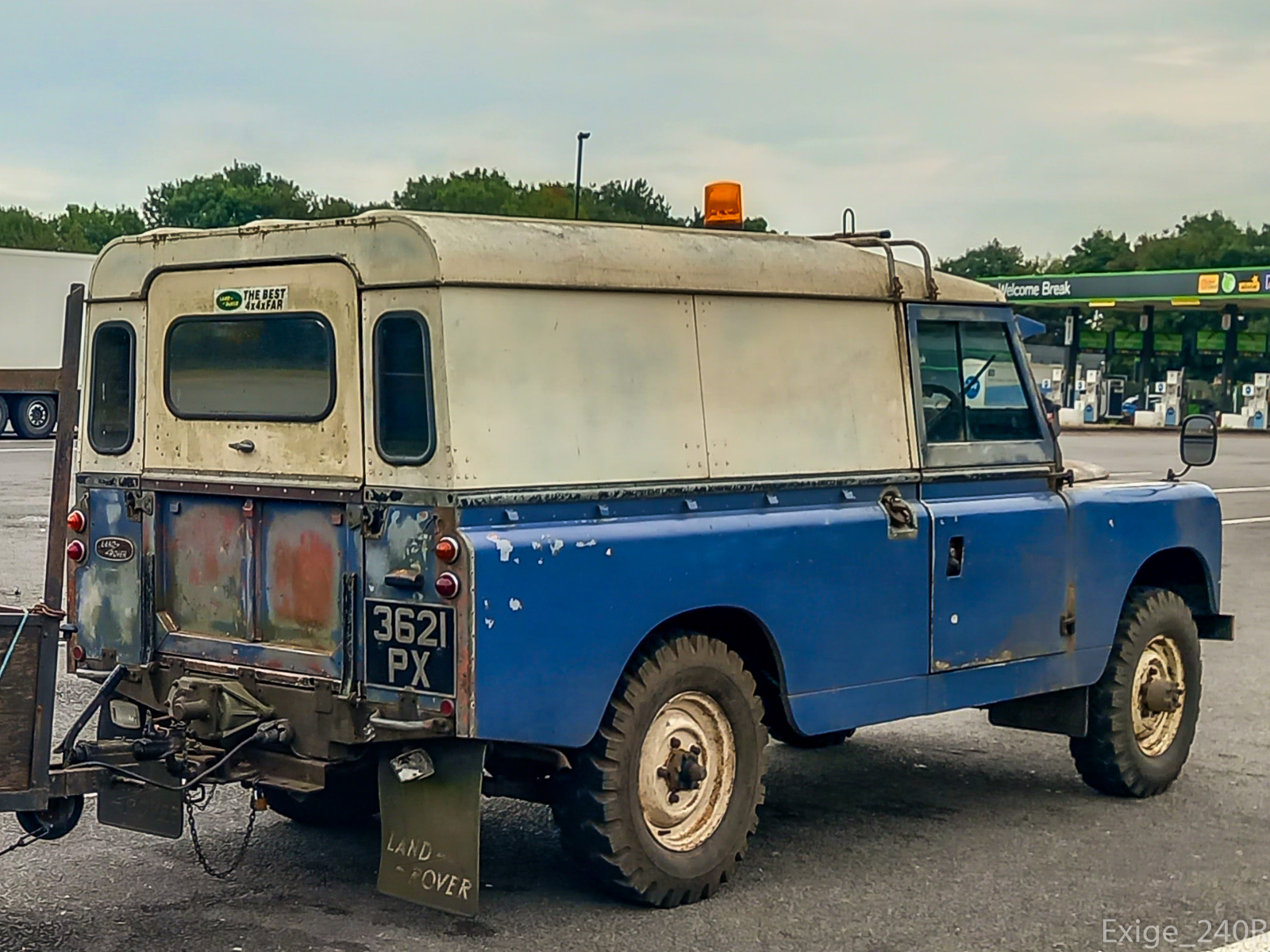 3621PX, Land Rover Series II Series II (1958–1961)
