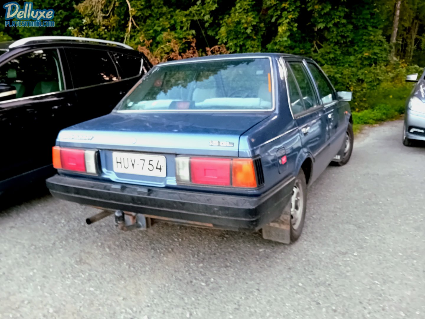HUV-754, Nissan Sunny 5th gen 4-door Sedan (B11), 1981–1985 (–1996 for others)