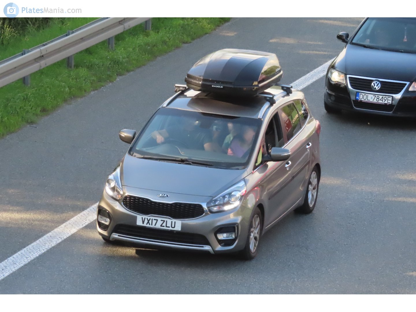 VX17ZLU, Kia Carens 3rd gen (RP), facelift, 2016–2018