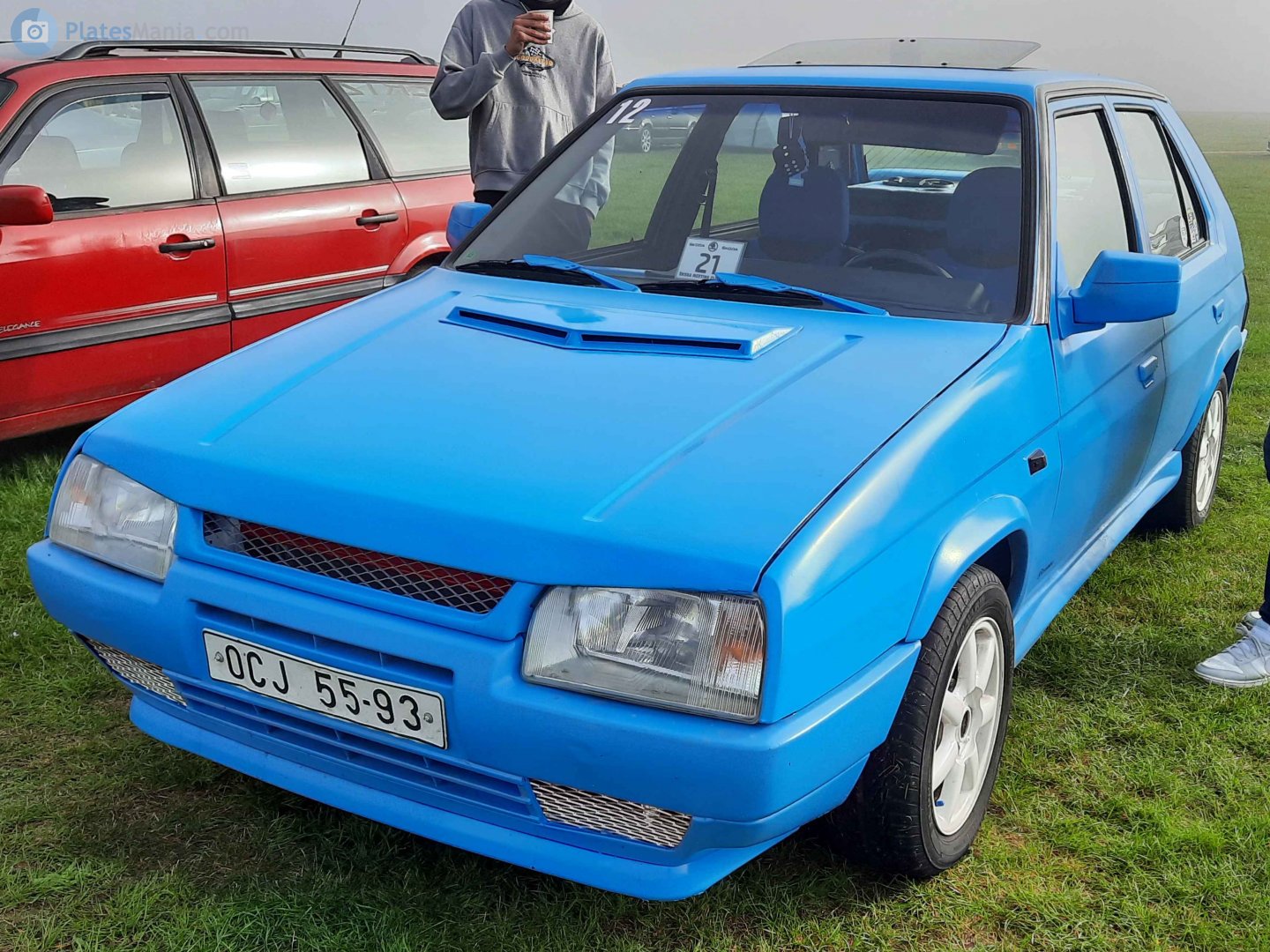 OCJ 55-93, Skoda Favorit 1st gen Hatch (Type 781), 1987–1995