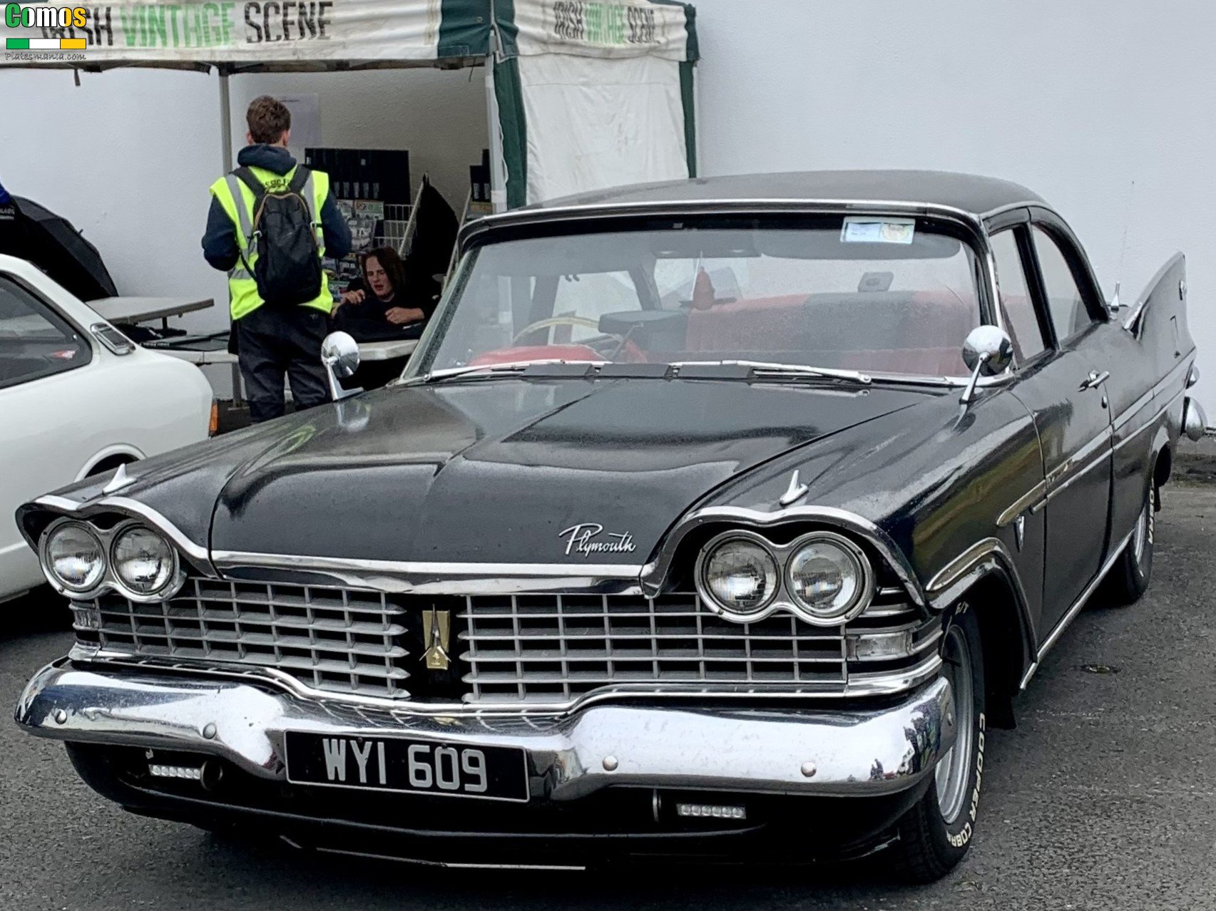 WYI609, Plymouth Belvedere 3rd gen 1959 2-door Hardtop (MP1/MP2), facelift, 1959–1960