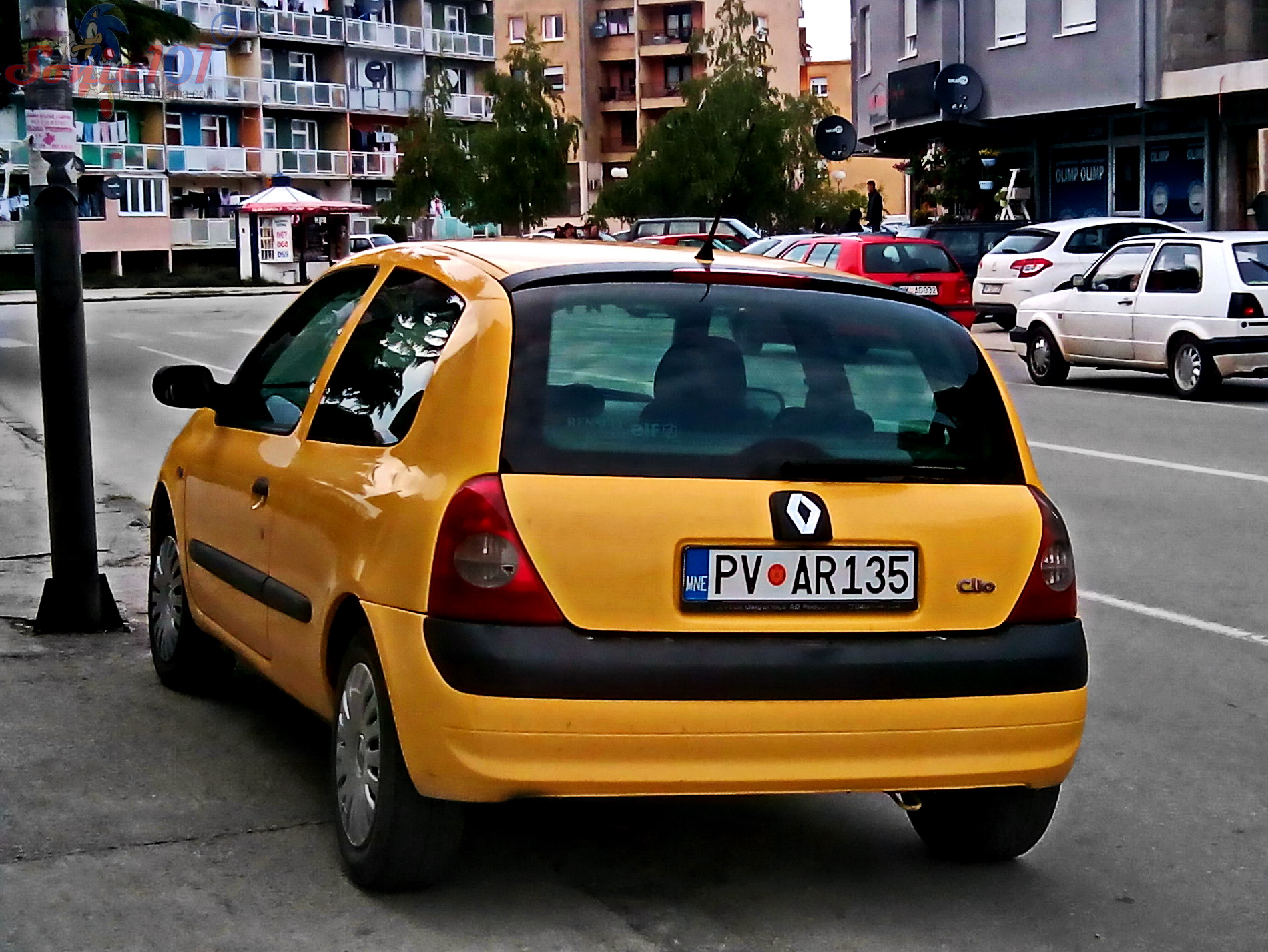 PV AR135, Renault Clio 2nd gen 3-door Hatch (C65), 1st facelift, 2001–2006