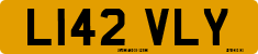 License plate of the United Kingdom, 1983 year system