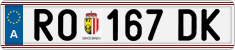 License plate of Austria, Regular plates