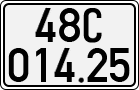 License plate of Vietnam, Cars