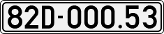 License plate of Vietnam, Cars