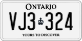 Ontario, PRP, Truck, Bus (AB1-234)