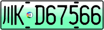 License plate of China, Electric vehicles