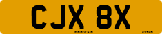 License plate of the United Kingdom, 1963 year system