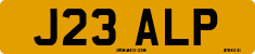 License plate of the United Kingdom, 1983 year system
