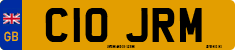 License plate of the United Kingdom, 1983 year system