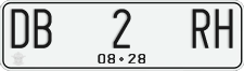 License plate of Indonesia, Regular plates