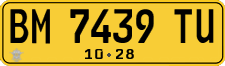 License plate of Indonesia, Commercial vehicles
