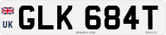 License plate of the United Kingdom, 1963 year system