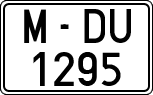 License plates of Spain, 1971 year series