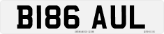 License plate of the United Kingdom, 1983 year system