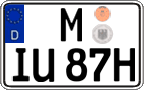 German license plate, Plates for oldtimers (type 