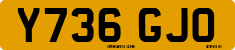 License plate of the United Kingdom, 1983 year system