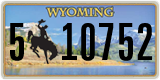 Wyoming, 1(2) 1234X