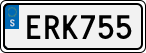 License plate of Sweden, Regular plates