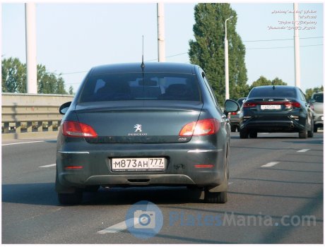 м873ан777, Peugeot 408