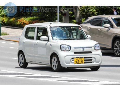 品川 580 た 6791, Suzuki Alto