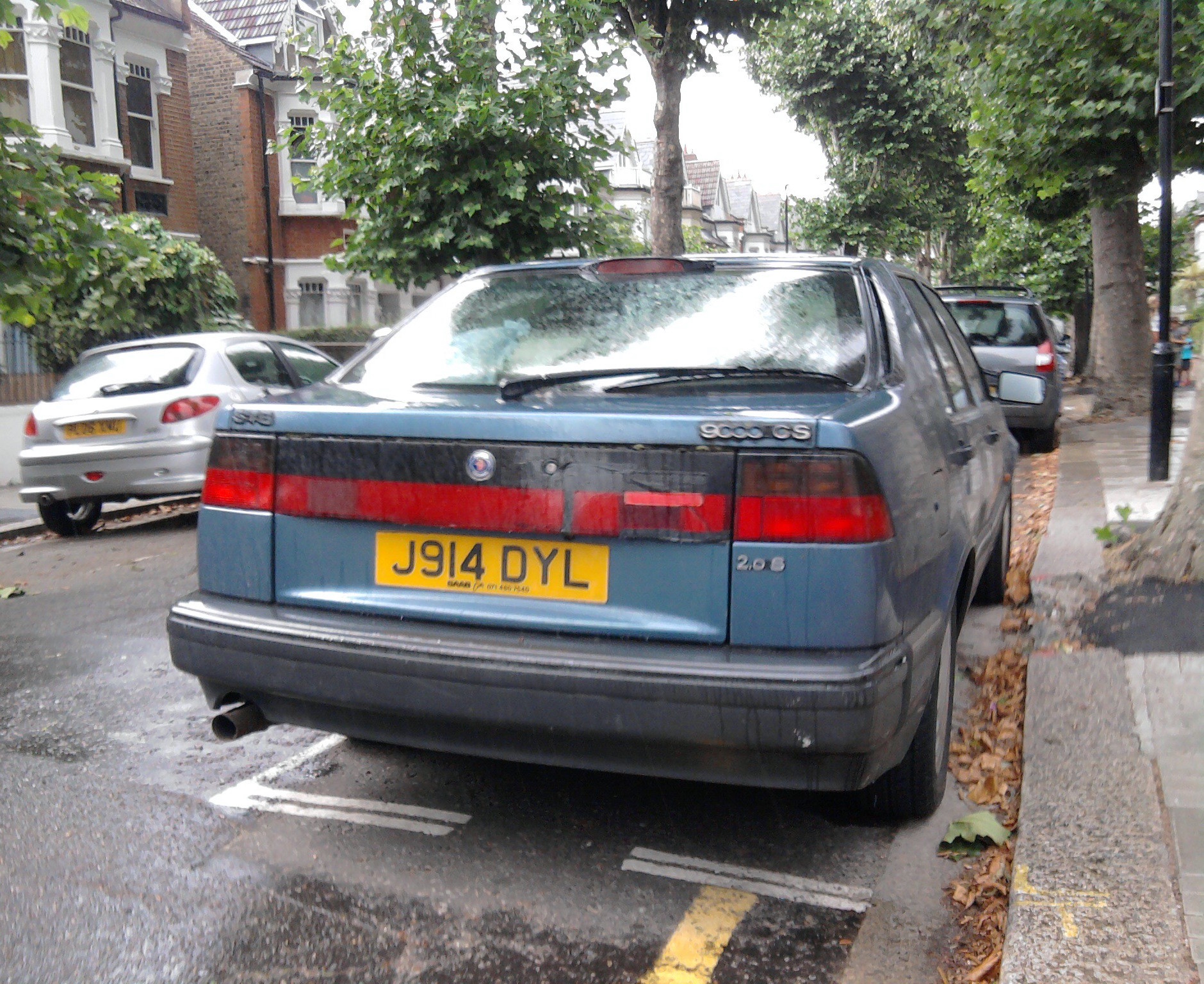 J914DYL, SAAB 9000 1st gen Sedan/Liftback (CD/CS), facelift, 1991–1998