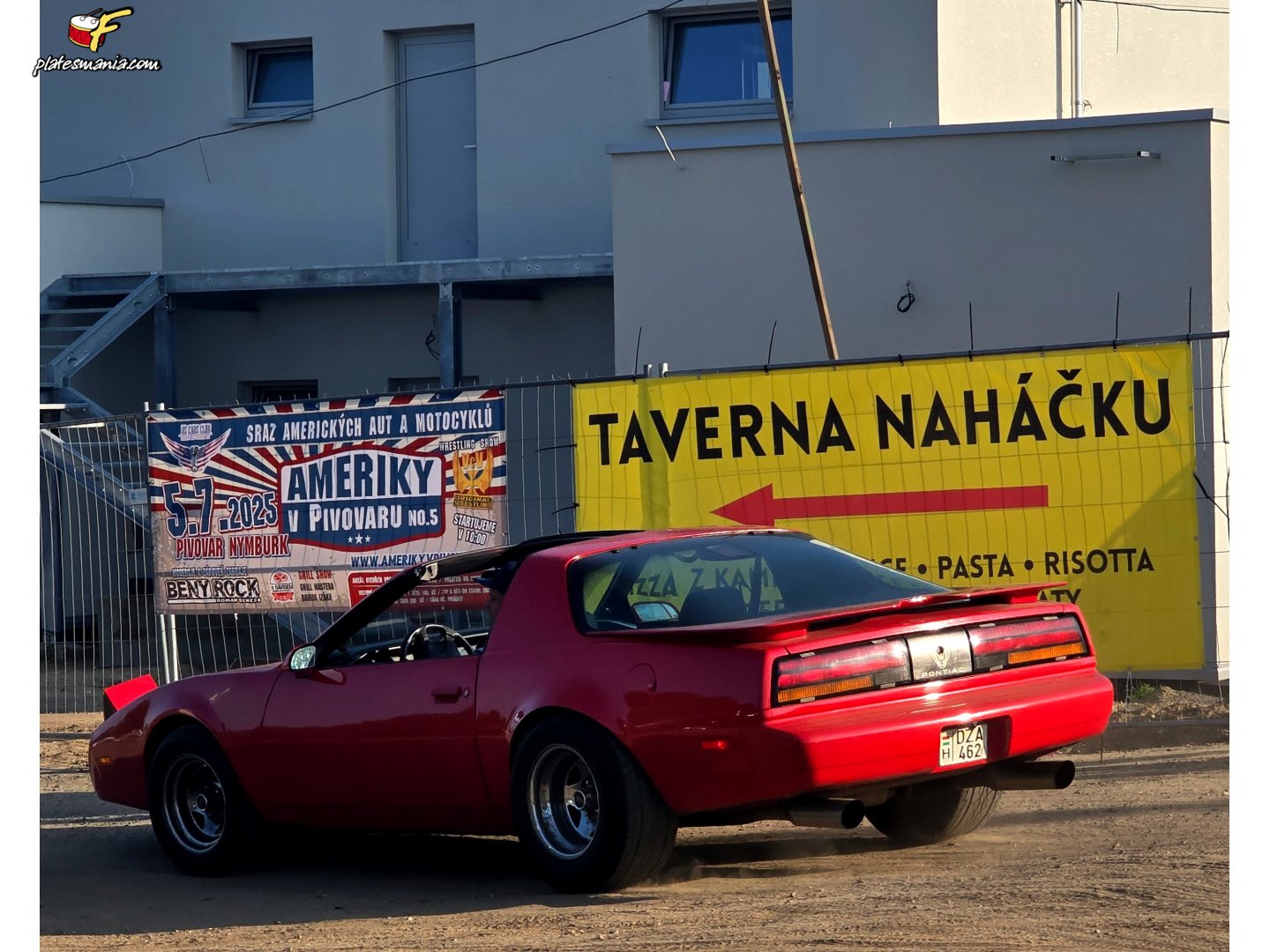DZA-462, Pontiac Firebird 3rd gen Targa (FW2/87; F-body), facelift, 1990–1992