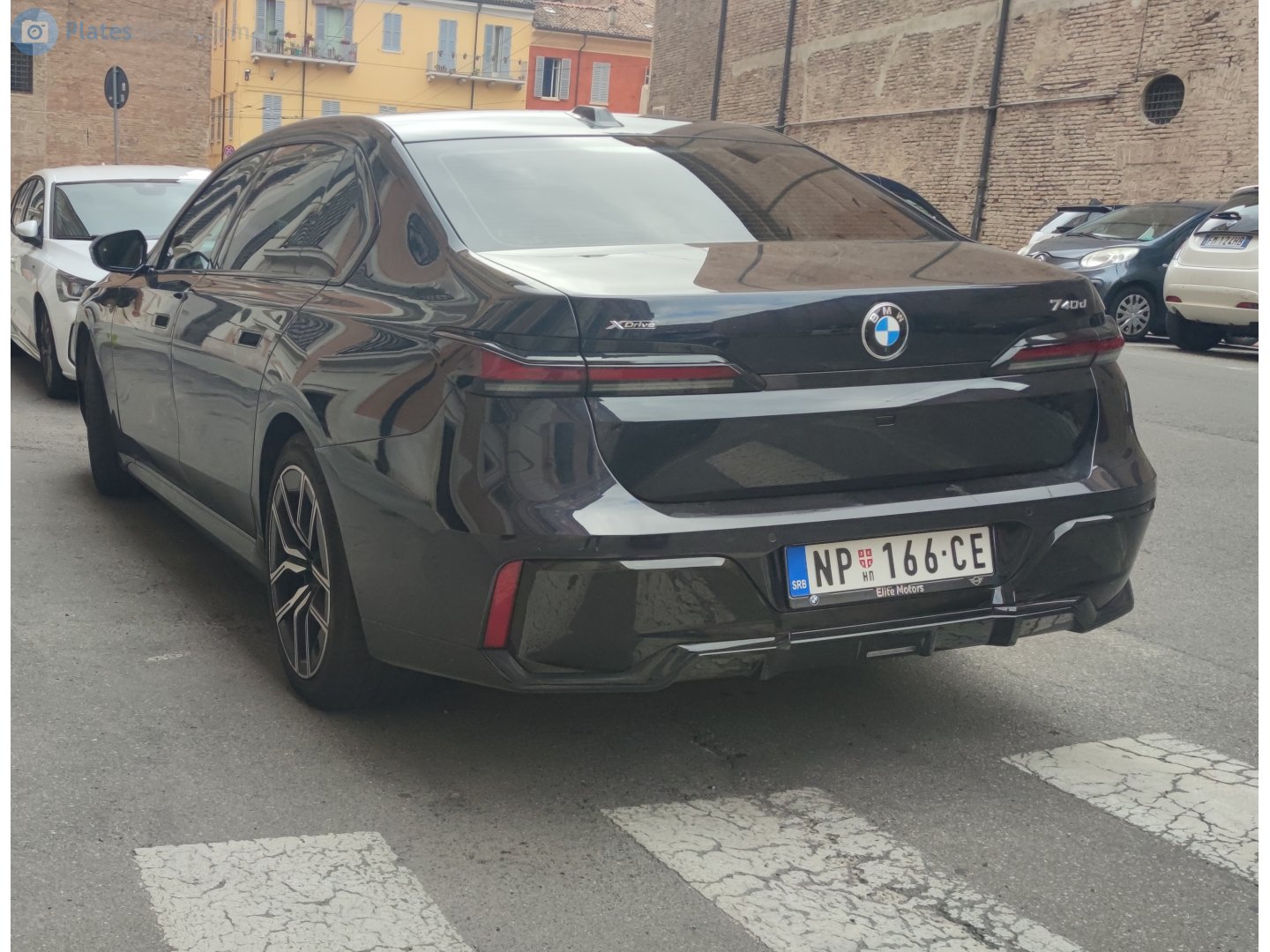 NP 166-CE, BMW 7 Series 7th gen (G70), 2022–