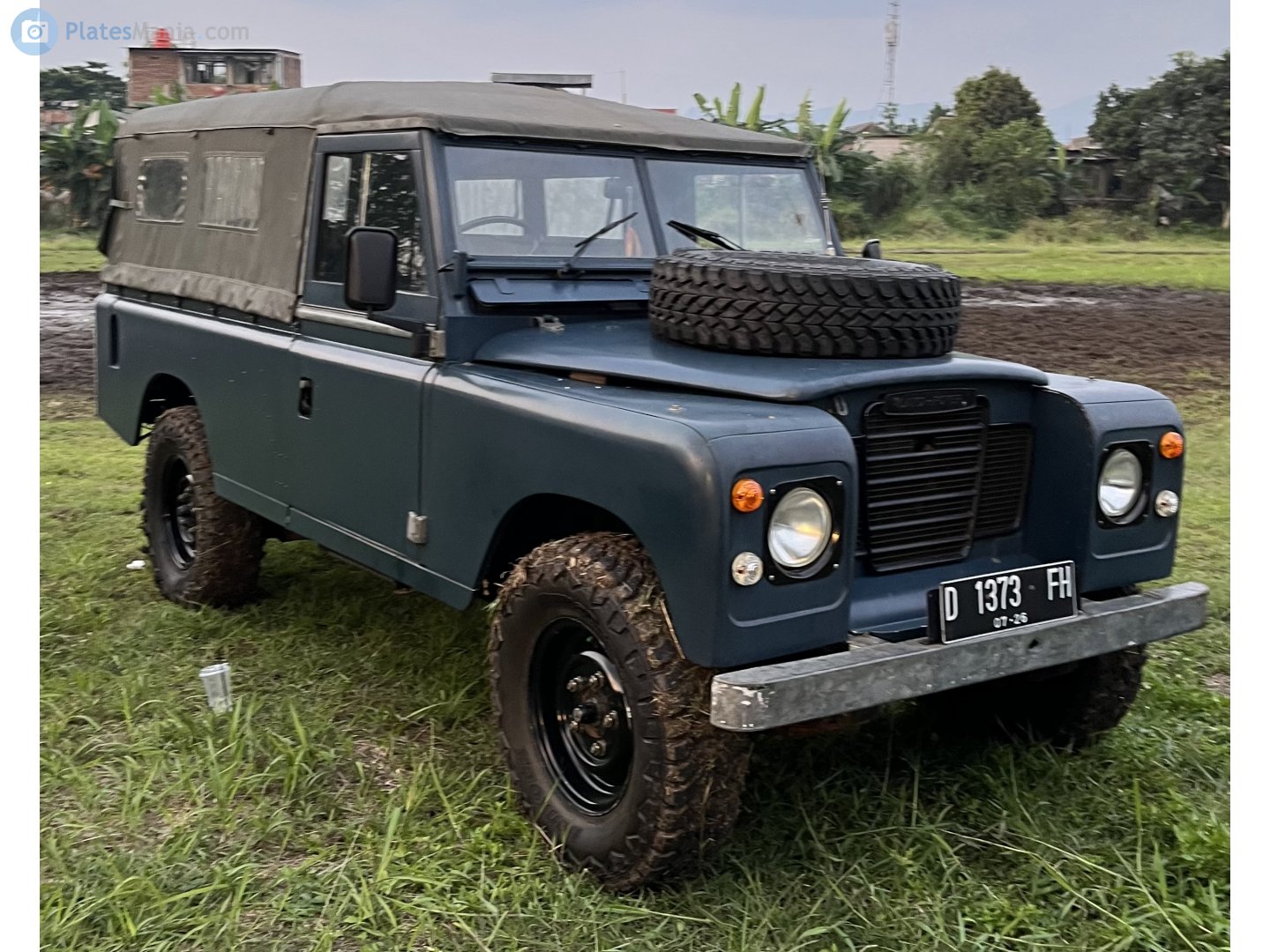 D 1373 FH, Land Rover Series III 109'' 3-door Soft-top Convertible, 1971–1985