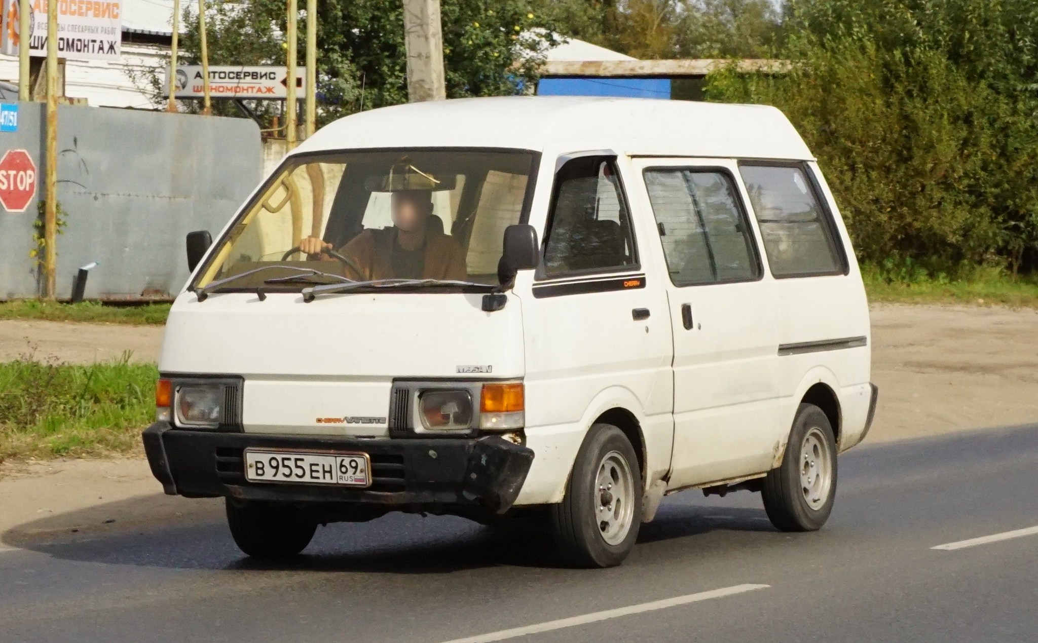 в 955 ен 69, Nissan Cherry Vanette 2nd gen (C22), 1985–1986
