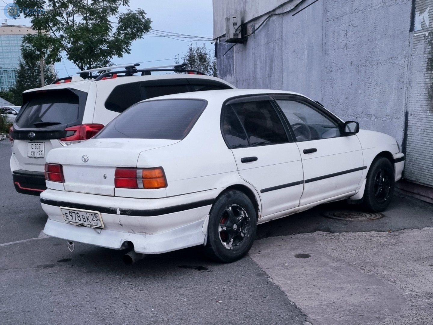 е 978 вк 25, Toyota Tercel 4th gen 4-door Sedan (L40), 1990–1994