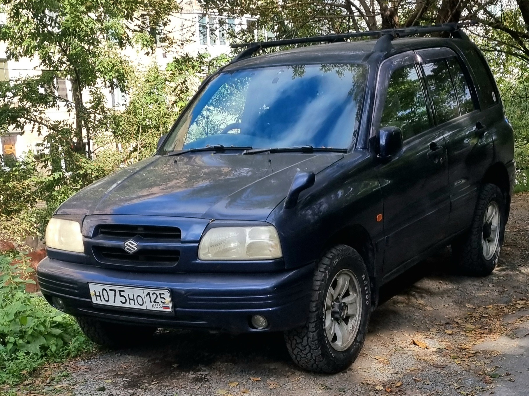 н 075 но 125, Suzuki Escudo 2nd gen 3-door SUV (FT/GT), 1998–2005